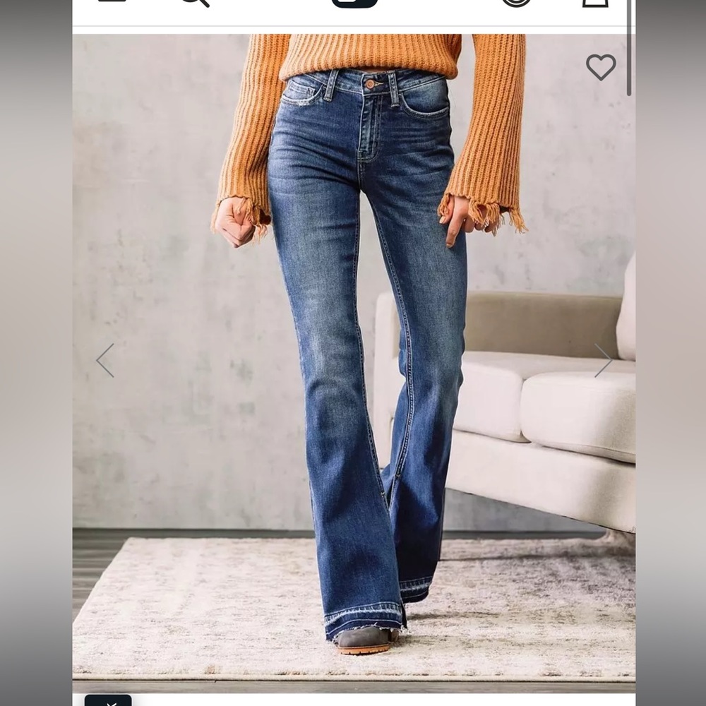 Flying Monkey High Rise Flare Jean size 26